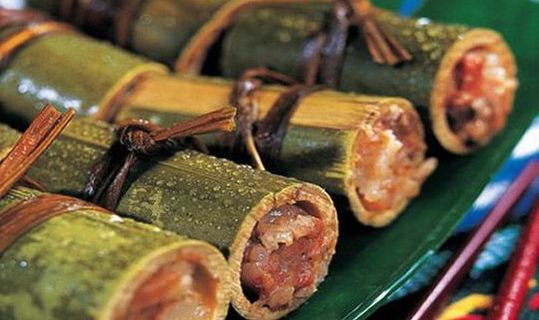 香竹飯 昆明國(guó)旅周葉推薦:西雙版納水果吃法的奇妙之處——香竹飯